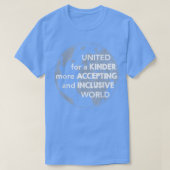 T-shirt Unissez-Vous Pour Kinder World, Anti-Violence, Ora (Design devant)