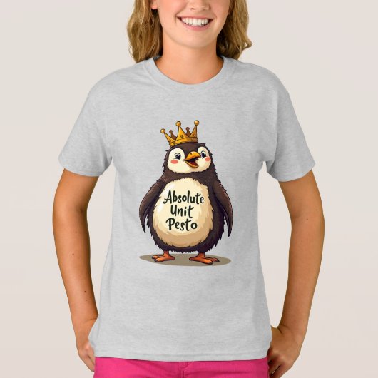 T-shirt Unité absolue Pesto - Le roi Penguin (Devant)