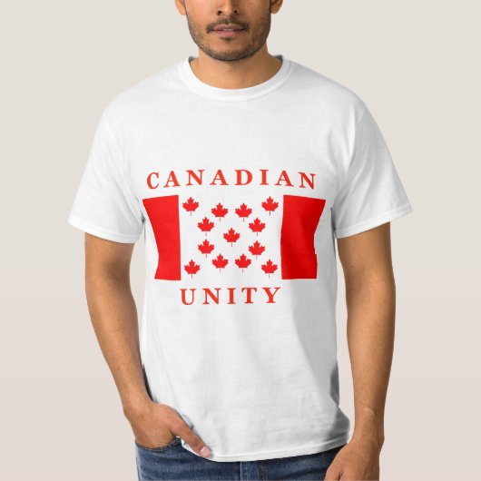 T-shirt Unité canadienne (Devant)