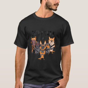 T-shirt Unité de chiens de police K9
