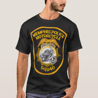 T-shirt Unité de moto de police du Tennessee de Memphis