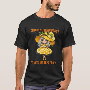 T-shirt Unité de récolte critique de force de pression de