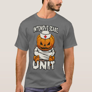 T-shirt Unité de soins intensifs ICU Infirmière Crazy Hall