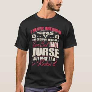 T-shirt Unité de soins intermédiaires IMCU Infirmière Infi