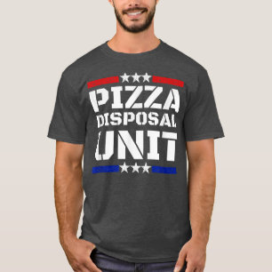T-shirt Unité d'élimination des pizzas amusant Pizza mange