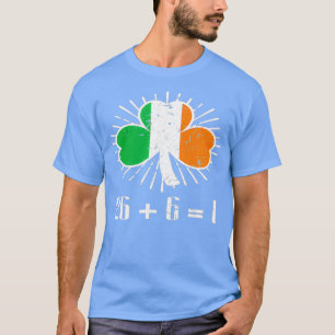 T-shirt Unité irlandaise verte 26 6 = 1 Jour de la Saint P
