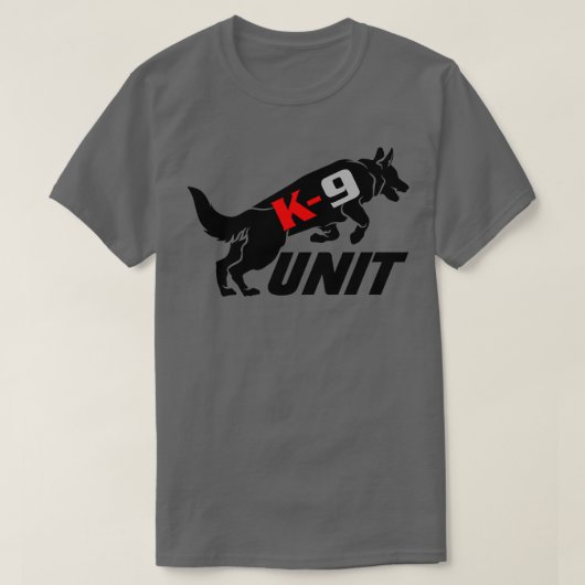 T-SHIRT UNITÉ K9 (Design devant)