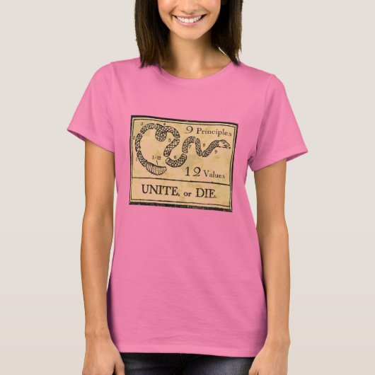 T-shirt Unite or Die Shirt (Devant)