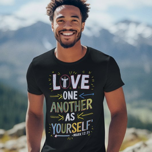 T-shirt Unite With Love : Embrassez le message