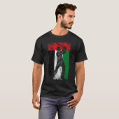T-shirt United Arab Emirates Flag Cricket Fan Player Coach (Devant entier)
