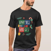 T-shirt  "United by Vision." (Devant)