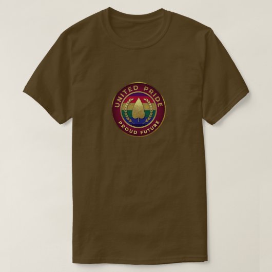T-shirt United Fide Fier avenir (Design devant)