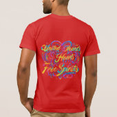 T-shirt United Hearts Free Spirits" Sport-Tek (Dos)