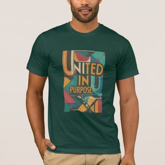 T-shirt United in Purpose (Devant)