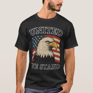 T-shirt United We Stand - American 9/11 Memorial Design