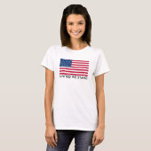 T-shirt United We Stand Flag (Devant entier)