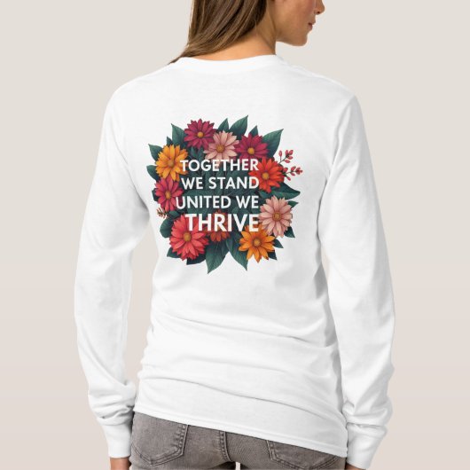 T-shirt "United We Thrive Multicolor Tee" (Dos)