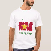 T-shirt Unités militaires du Suriname (Devant)