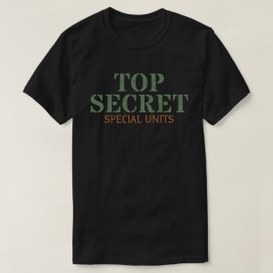 T-shirt Unités spéciales les plus secrètes