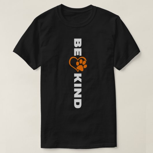T-shirt UNITY DAME Orange, Anti-harcèlement et être gentil (Design devant)