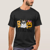 T-shirt Unity Day Orange Ghost Boo Anti Bullying Halloween (Devant)