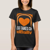 T-shirt Unity Day Orange Kindness Takes Courage End Bullyi (Devant)