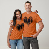 T-shirt Unity Wordcloud Be Kind Stop Bulling Unity Day (Unisexe)
