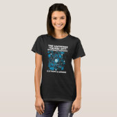 T-shirt Univers Composé De Protons Neutrons Electrons Plus (Devant entier)