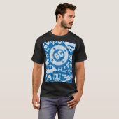 T-SHIRT UNIVERS DC (Devant entier)