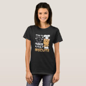 T-shirt Univers de chats mignons pour faire les biscuits (Devant entier)