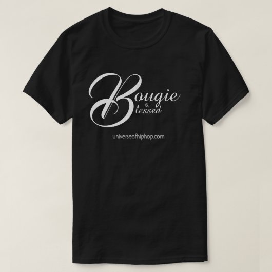 T-shirt Univers de l'Hip hop Bougie Blessed Collection (Design devant)
