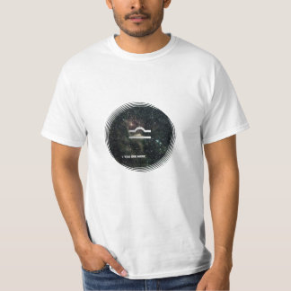T-shirt Univers drôle de symbole de zodiaque de Balance