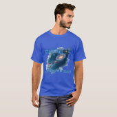 T-shirt Univers : Exploration des galaxies loin (Devant entier)