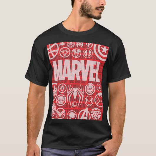 T-SHIRT UNIVERS MARVEL (Devant)