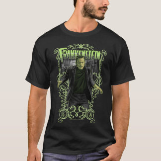 T-shirt Universal Monsters Artist Series Frankenstein Clé