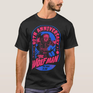 T-shirt Universal Monsters Artist Serieshe Wolfman Stamp f