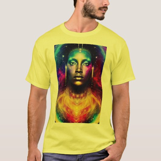 T-shirt Universal Space Goddess (Devant)