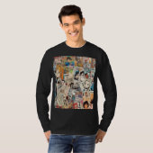 T-Shirt universel à manches longues Manga Comic (Devant entier)