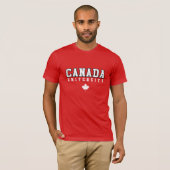 T-shirt Université Canada (Devant entier)