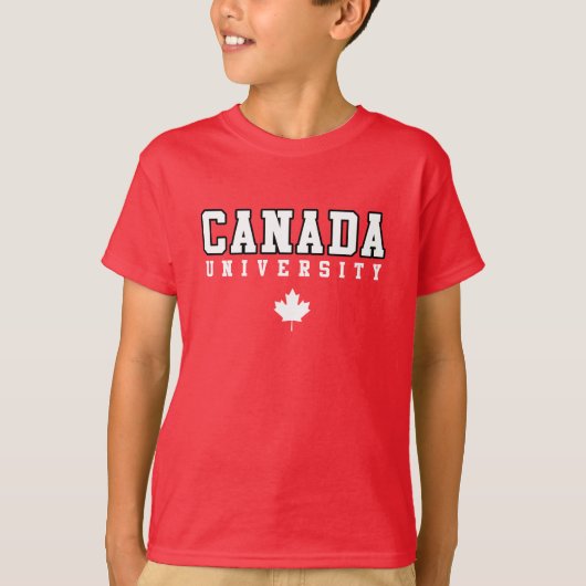 T-shirt Université Canada (Devant)