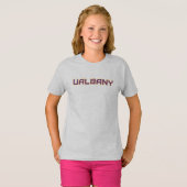 T-shirt Université de Albany Wordmark (Devant entier)
