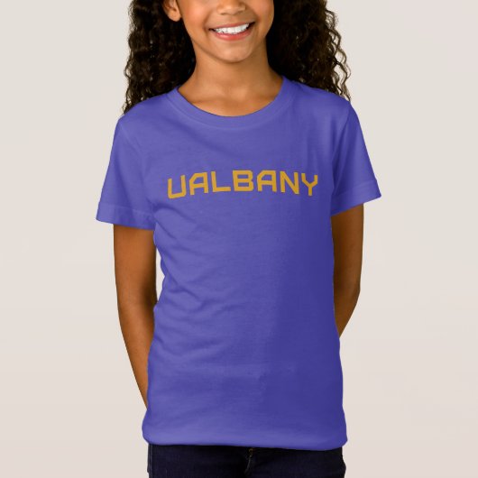 T-Shirt Université de Albany Wordmark (Devant)