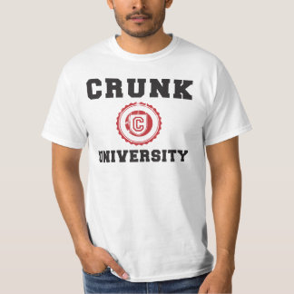 T-shirt Université de Crunk