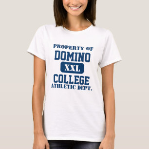 T-shirt Université de domino