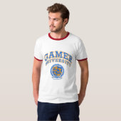 T-shirt Université de Gamer (Devant entier)