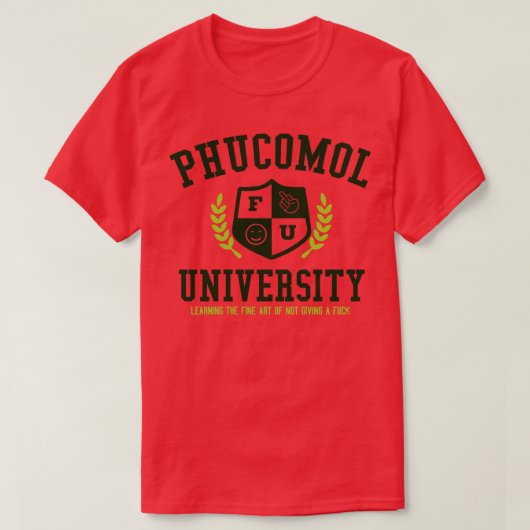 T-SHIRT UNIVERSITÉ DE PHUCOMOL (Design devant)