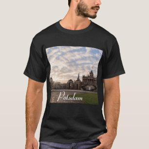 T-shirt Université de Potsdam au coucher du soleil en Alle