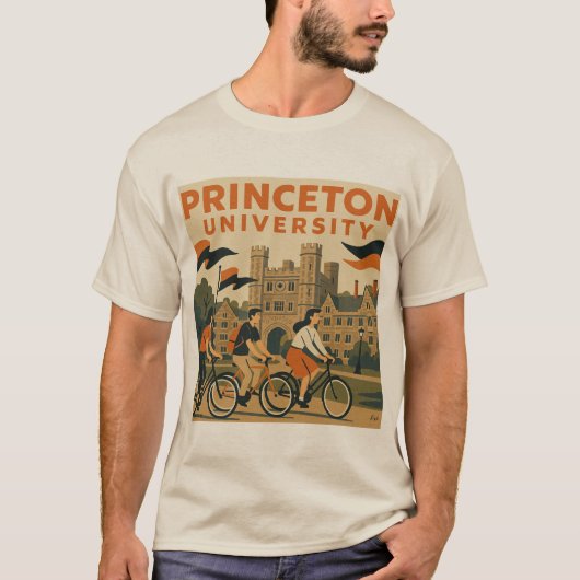T-shirt Université de Princeton - Ivy Ride Tee (Devant)