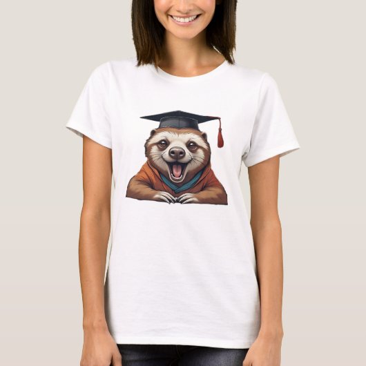 T-shirt Université de Procrastination - Classe de membre o (Devant)