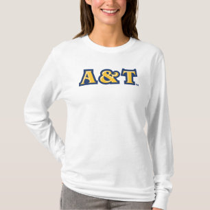T-shirt Université d'État A&T de Caroline du Nord Mot-sy